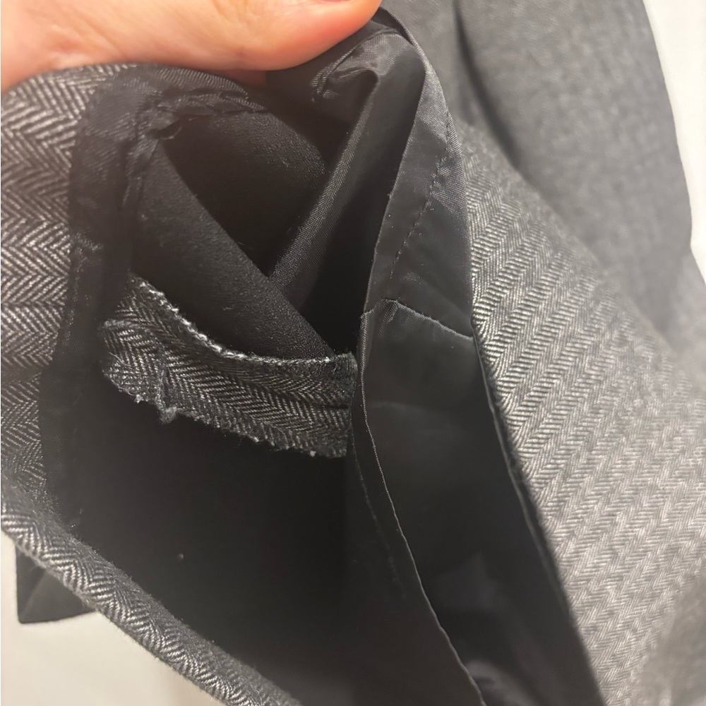 J.Crew Gray Herringbone Sheath Dress | Size 4 | Classic Workwear - Picture 7 of 11